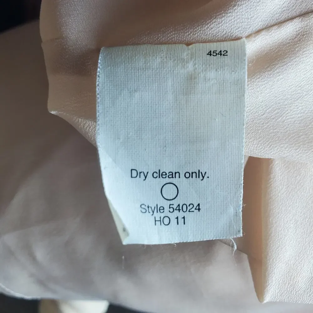 J. Crew Natasha Pink Chiffon Blouse 6